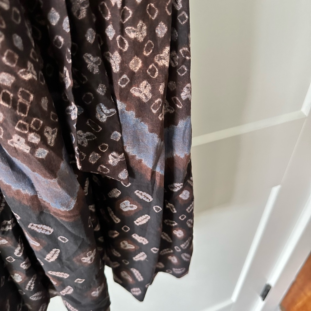 Ulla Johnson Brown and Pink Patterned Dress - Picture 2 of 6